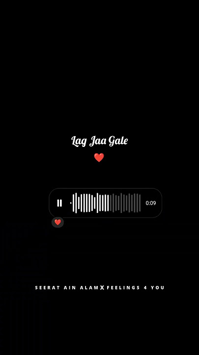 Lag Jaa Gale Female Version Status | Lata Mangeshkar | #femaleversion #trending #songstatus #cover