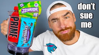 Thumbnail for I Blended Every YouTuber Food Into One New Product