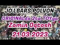 JOʻLBARS POLVON BOʻKADAN ABDUXOLIQ AKANI ORIGINALIDA 2TA TOYGA TASHLADI. ZOMIN OQTOSH 21.03.2023