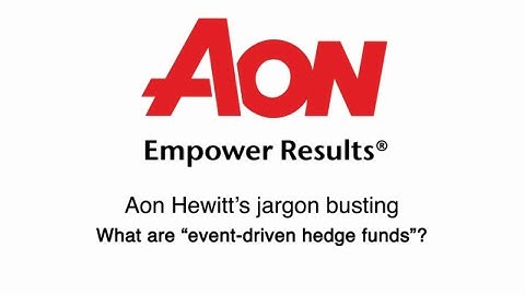 What are “event-driven hedge funds”?