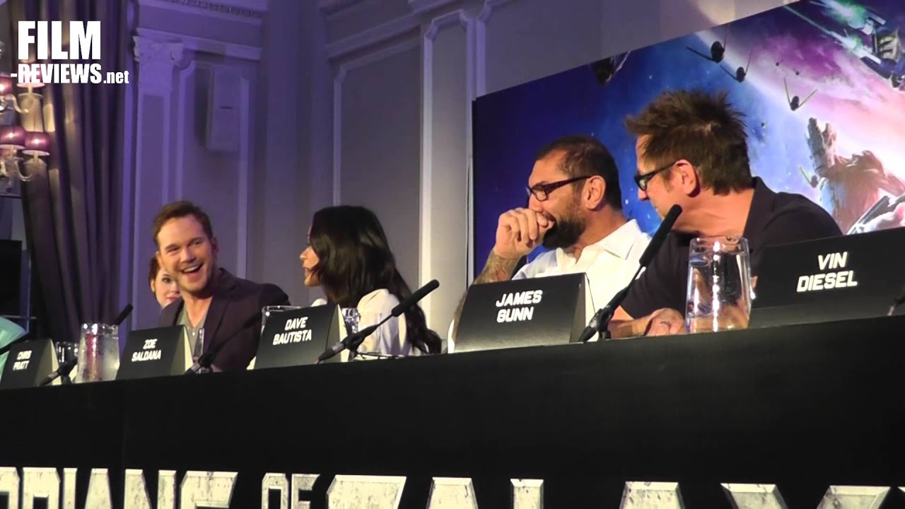 Guardians of the Galaxy Press Conference