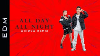 Video thumbnail of "Zamio P - All day all night (WINDOW REMIX) ft.Thinlamphone  [Visualizer video]"