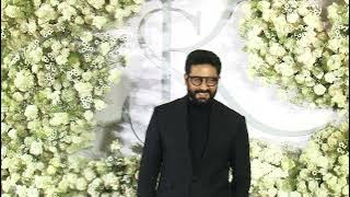 Abhishek Bachchan At Sidharth Malhotra &  Kiara Advani’s wedding Reception