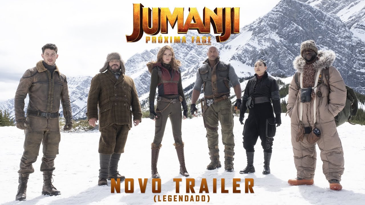 Resultado de imagem para JUMANJI: PRÓXIMA FASE | TRAILER FINAL LEGENDADO - 05 DE DEZEMBRO NOS CINEMAS"