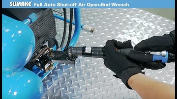 SUMAKE Industrial Full Auto Shut-off Air Open-end Wrench
