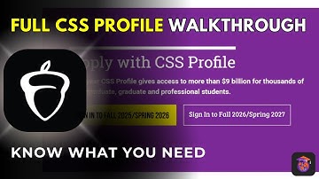 CSS Profile 2025 Walkthrough: Step-by-Step Guide for Indian Students