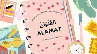 Lagu Bahasa Arab Tentang Alamat العنوان Nada Lagu Ampar-Ampar Pisang