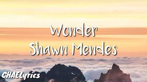Shawn Mendes - Wonder (Lyric Video)