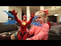 Justice League Movie Toys Review & Family Fun for KIDS!