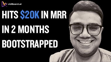 Vidboard hits $20k in MRR in 2 months to help create videos from static images, text to video