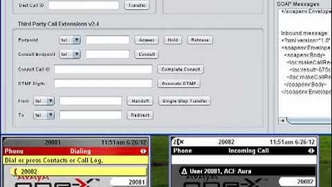 Avaya ACE WS Trainer video guide - Part 1a