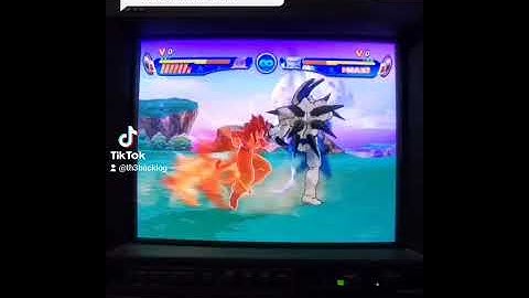 DBZ Budokai 3 SSJ4 Gogeta fusion #dbz #budokai3 #dragonballgt #goku #vegeta #ssj4 #fusion #ps2