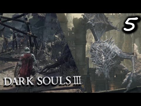 Видео: Dark Souls 3 - Лотрикская  виверна и Поселение нежити #5