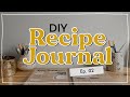 DIY RECIPE JOURNAL (Simple Desserts) | Love Becomes Her