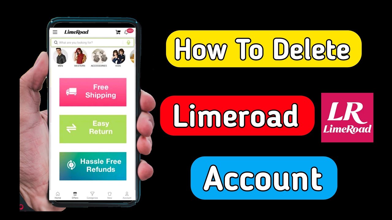 How To Delete Limeroad Account | Limeroad Account Delete Kaise Kare