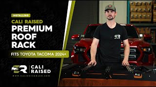 How to Install 2024+ Tacoma  Roof Rack | Cali Raised LED