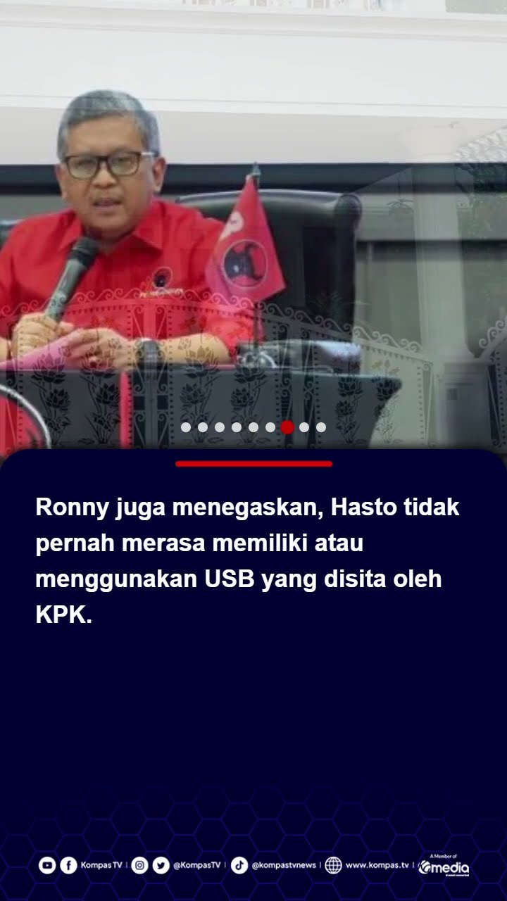 KPK Sita Catatan hingga Barang Bukti Elektronik usai Geledah 2 Rumah Hasto #hastokristiyanto #kpk