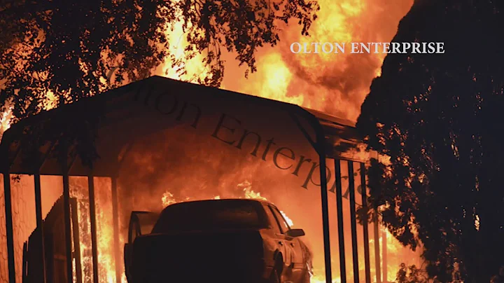 Three houses burned early Friday morning in Olton