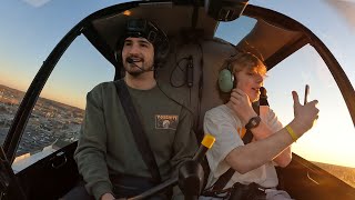 Surprising my FIRST subscriber with a Helicopter Ride!