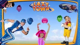 ZIGGY LAZY TOWN CHALLENGE: Stingy - Robbie - Sportacus - Stephanie