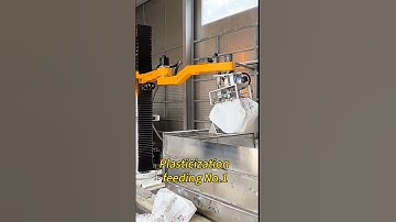 Plasticization feeding #Palletizing Robot#Unpacking and feeding robot#industrialrobots #factory