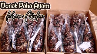 Tanpa Telur, 1 Resep Jadi 12Pcs Resep Donat Paha Ayam Super Lembut Dan Ekonomis