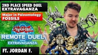 Speed Duel Remote Extravaganza 2nd Place Major in Paleontology Deck!