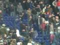 Feyenoord - Lech Poznan. Rellen op vak Q Rotterdam Hooligans
