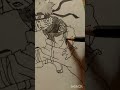 Part-1  Naruto with Rasengan#anime#Naruto#viral#art#blacksticpen#youtube#animedrawing#trend#trending