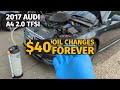 This Cost Me Less Than 40 Dollars - Audi A4 (B9) Oil Change Guide (2016 to Present)