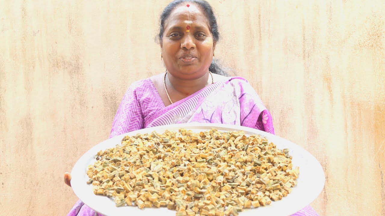வெண்டைக்காய் வத்தல் இப்படி செய்தால் 1 வருடம் கெடாமல் இருக்கும் |OKRA VATHAL RECIPE