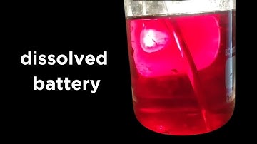 How to extract Lithium from batteries (and cobalt as well) #chemistry #experiment #science #fire