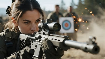 She Was Just Zeroing Rifles — Until One Shot Turned Her Into a Hero