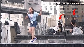 IT RAINED IN THE MIDDLE OF MY PERFORMANCE | Just Being Me ★ Original Song Live at Youth Day Global
