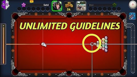 8 ball pool hack unlimited guidelines with game guardian (Root needed)
