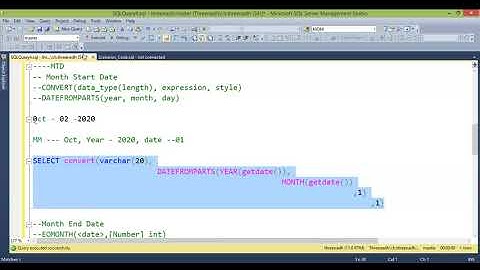 SQL Date and Time Functions applications in real-time