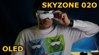 SKYZONE 02O FPV очки Самый "бюджетный" OLed, обзор и тестфлайт