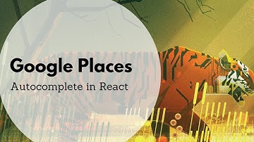 Google Places - Autocomplete in React