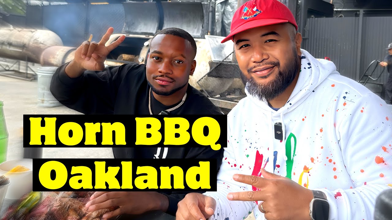 Horn BBQ Oakland's Premiere BBQ with special guest BayAreaFoodz YouTube