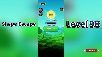 🔥 Shape Escape Level 98 Walkthrough | Can You Solve It? 🧠💥