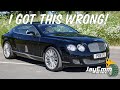 Sorry Bentley - I Hated The First Continental GT, But I Was Wrong All Along