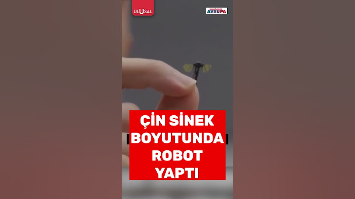 Çin sinek boyutunda robot yaptı #shorts #çin #robot