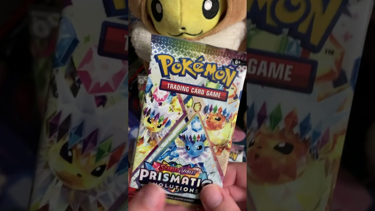 Opening white flare, prismatic evolutions and mega evolutions Pokémon cards 