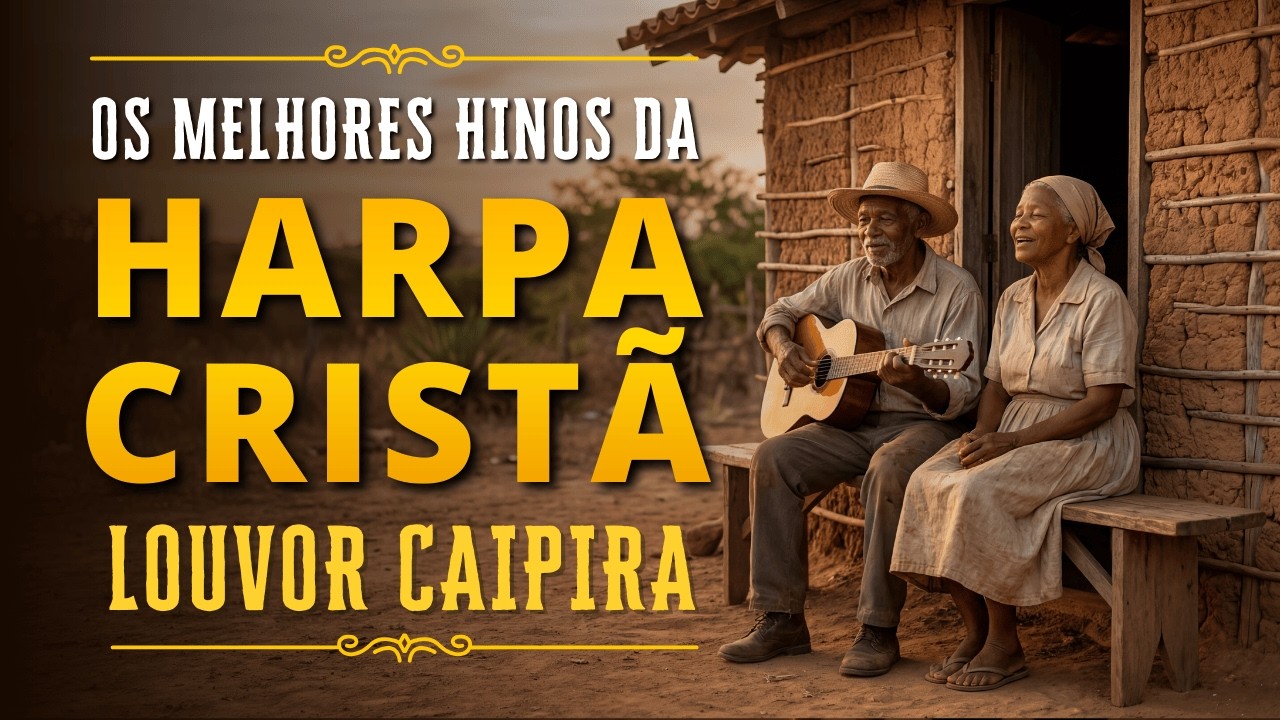 Louvores da Harpa Cristã — Hinos Antigos no Sertanejo Raiz (Com Letra)