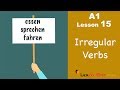 Learn German for beginners A1 - Verb conjugation (Part 3) - Lesson 15