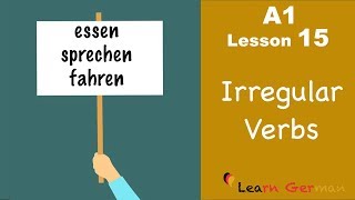 Learn German for beginners. Verb Conjugation. Lesson 15