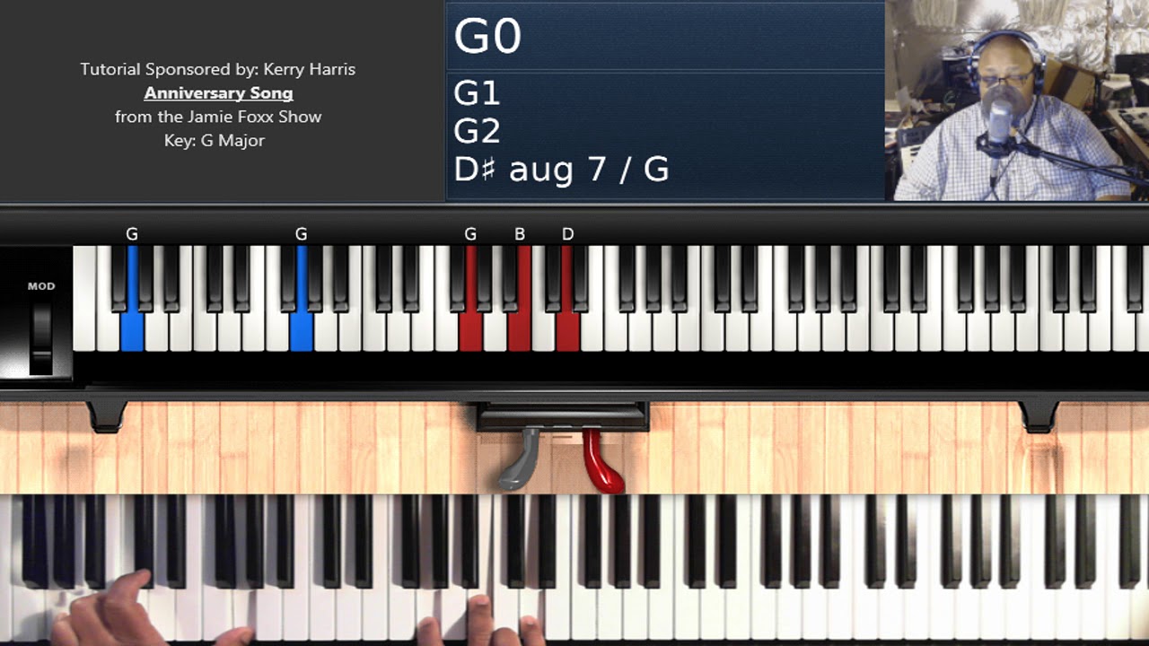 The Anniversary Song (from The Jamie Foxx Show) - Piano Tutorial - YouTube
