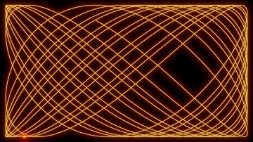 Relaxing Lissajous Waves for Focus & Calm