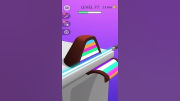 ASMR Slicing - All Levels Gameplay android, ios 77 #shorts