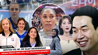 Mega Di Anggap Ancaman V League ! Ko He Jin Tersenyum Lihat Megawati Di Anggap Sebagai Ancaman